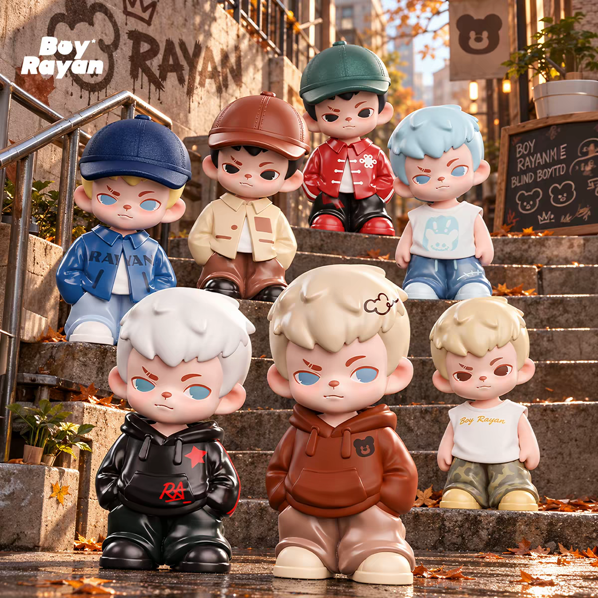 Rayan "OOTD" Series Mini Figures