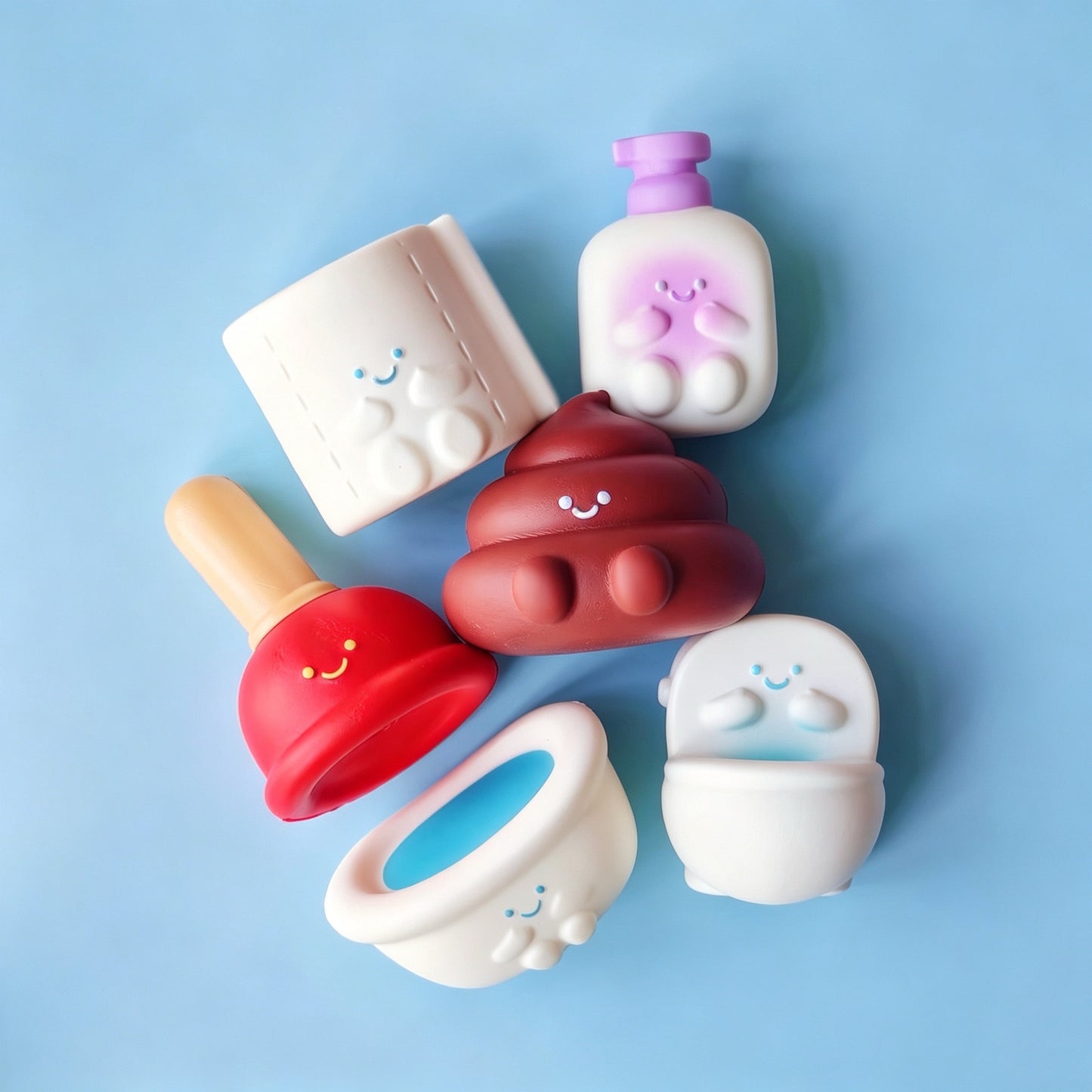 Meichai Bath Collection-Cute Series Mini Figures