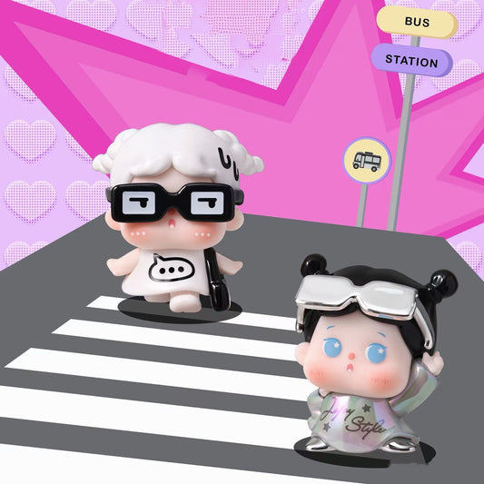 JOJOY Street Style Look Series Mini Bean Figures