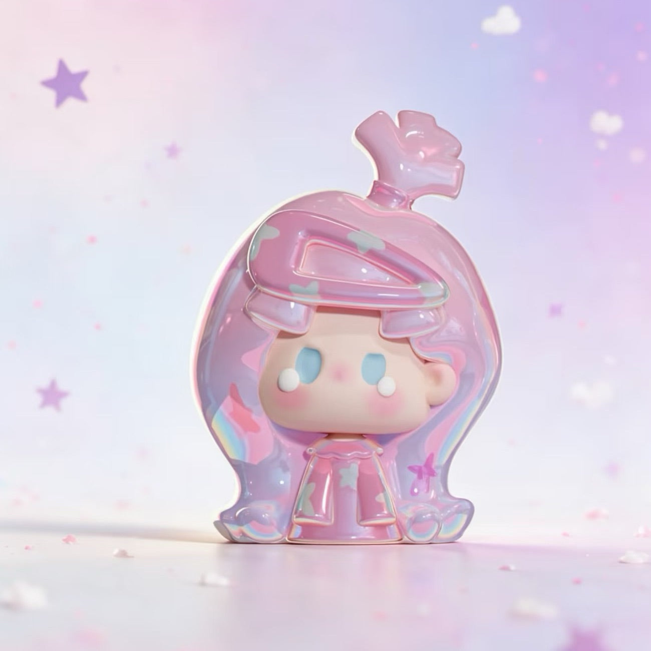 Nu-Nu Mini Hairclip Series Mini Bean Figures