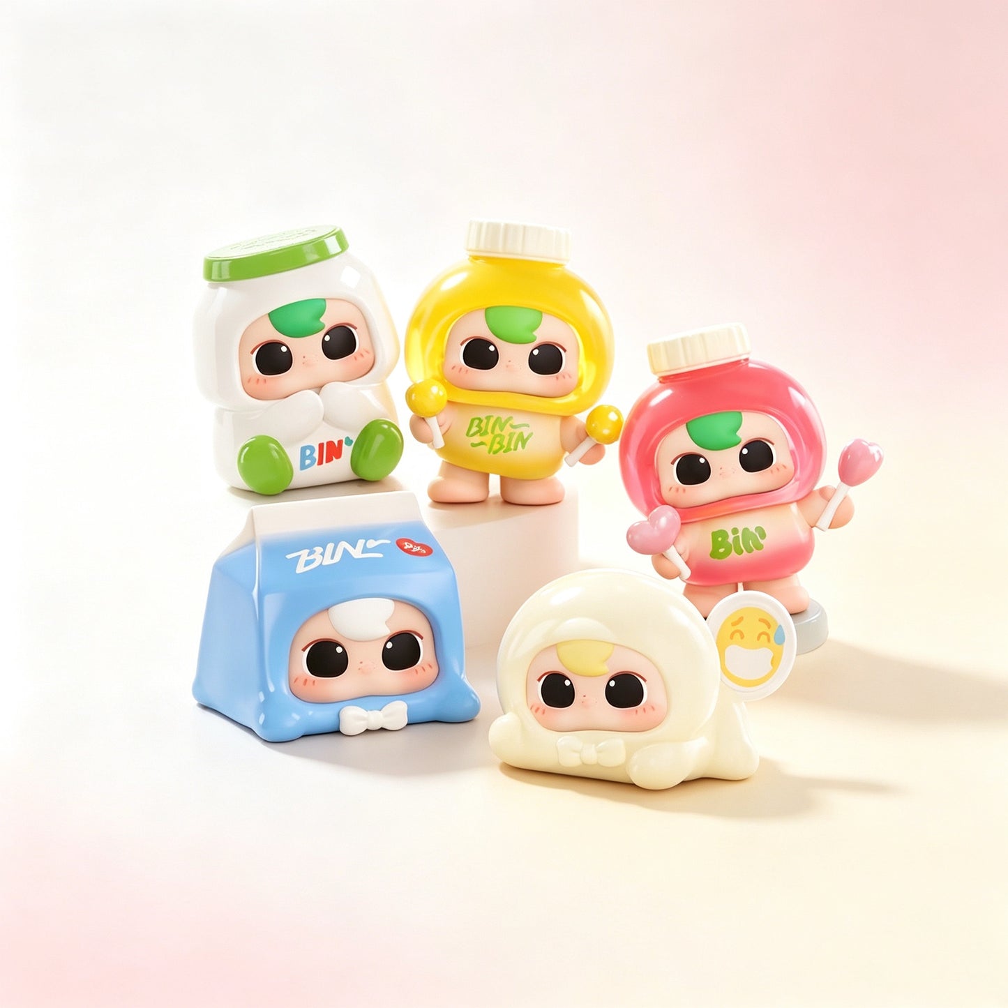 BeanBin On Duty Series Figures