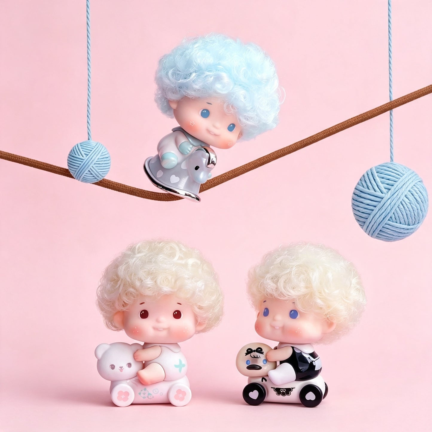 ZAZA & MAOQ-WJC Toy Car Mini Figures