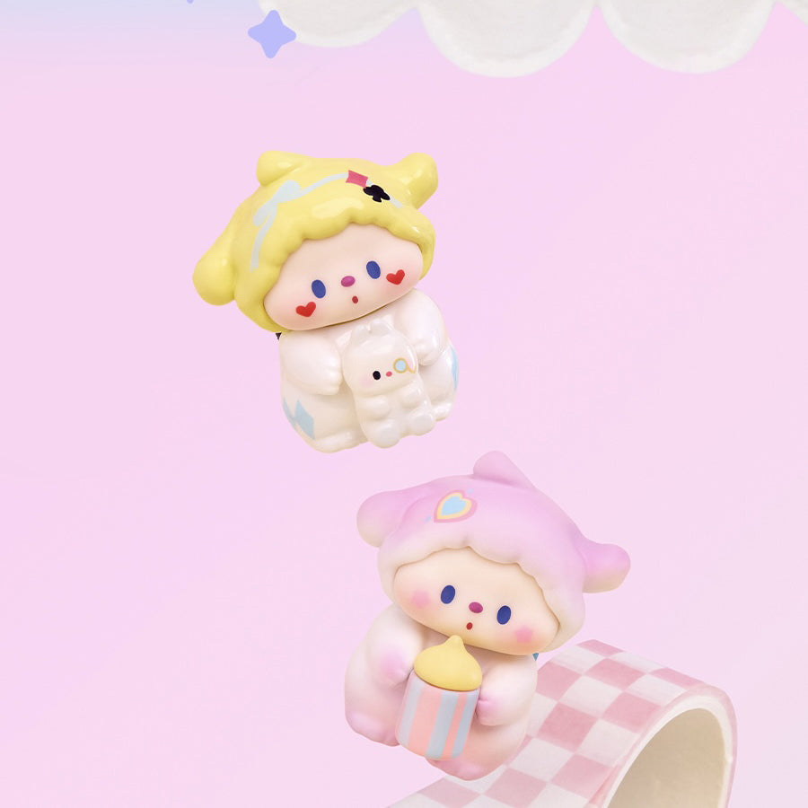 LULUDOG'S Baby Fete Series Mini Beans Figures