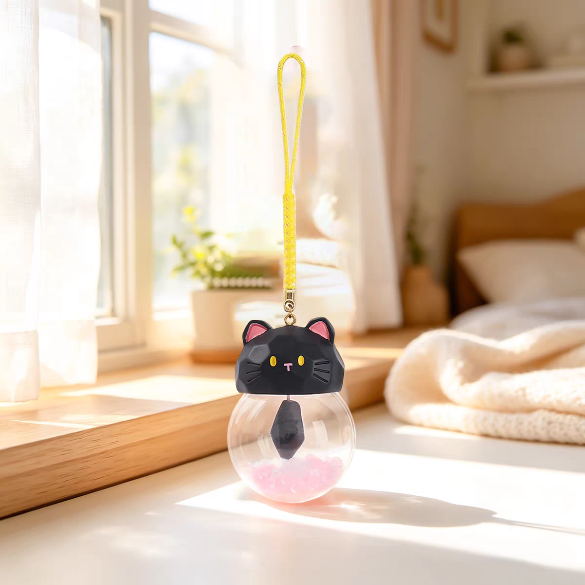 Little Meow Lucky Fragrance Ball Energy Crystal  Series pendant Figures