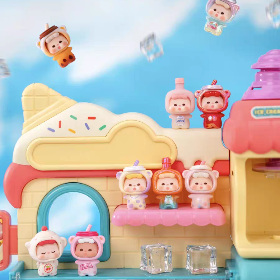 WUWU Drinking Time Series Mini Bean Figures