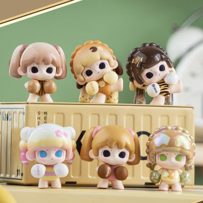 LANCY LULU Freedom Power Series Mini Beans Figures