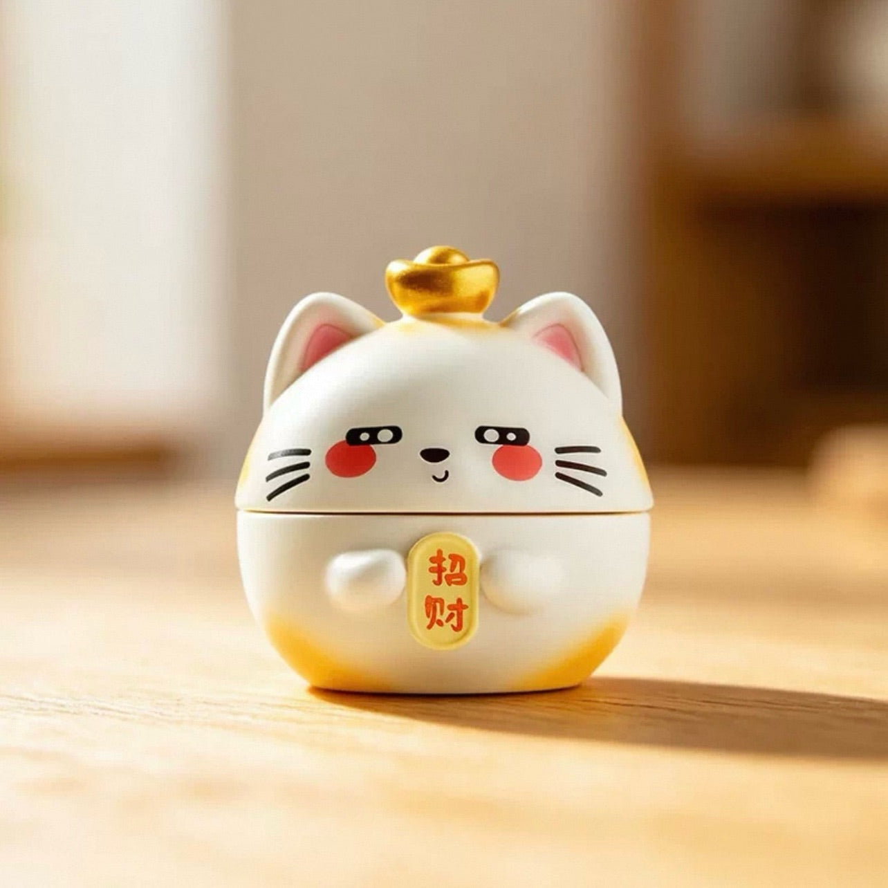 Lucky Cat Incense Burner Series Figures